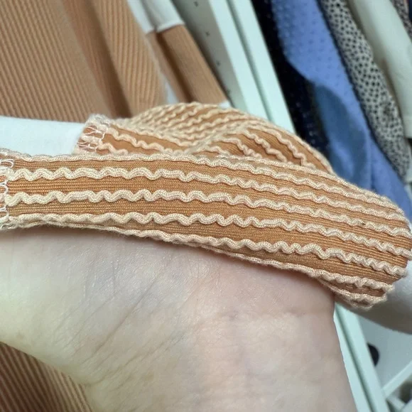 Women's Rugby Type Textured Long Sleeve Shirt - Picture 4 of 5